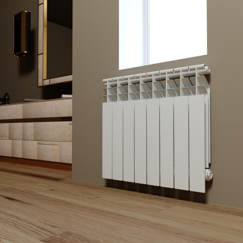 Алюминиевый радиатор Konner Lux 80/500, 10 секций
